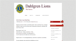 Desktop Screenshot of dahlgrenlions.org